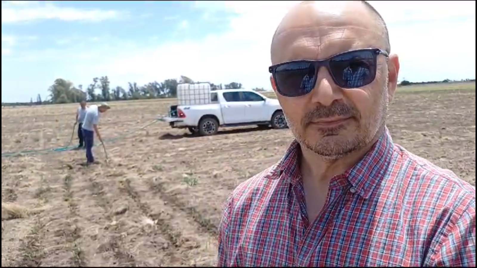 Ing. Julián Arpón de AGRONOMO. Ensayos con bioinsumos en Villa María para EnBio 2024